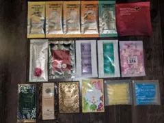 入浴剤 バスソルト 17個セット まとめ売り　ラベンダー　オレンジ　イランイランのサムネイル