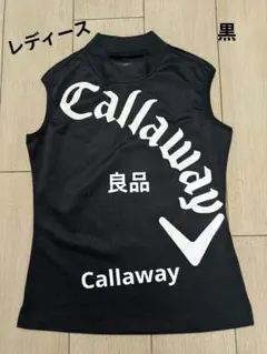 【Callaway】ゴルフウェア モックネック ノースリーブ レディース