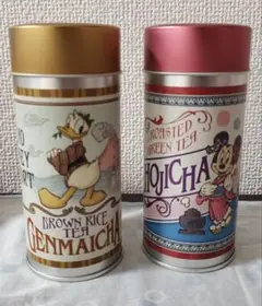ミッキー&フレンズ　日本茶セット　缶のみ