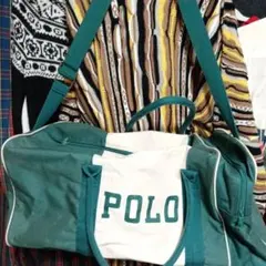 希少非売品poloラルフローレンボストンバッグ19921993
