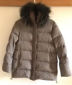 B:MING by BEAMS ベージュダウンジャケット