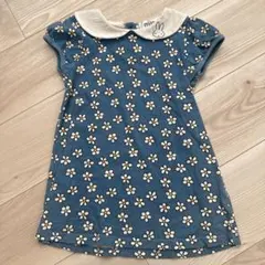 miffy 花柄 半袖ワンピース 95サイズ　ミッフィー
