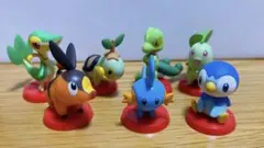 ポケモン チョコエッグ 7体セット売り 旅立ちの3匹
