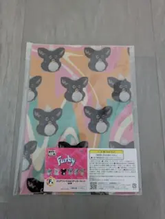 Furby クリアファイルセットステッカー付き Charcoal