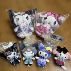 サンリオ　クロミ マイメロディ　ぬいぐるみ・マスコット 6体セット