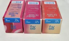 新品未開封★ fwee フィー　3Dボリューミンググロス 人気カラー 3点セット