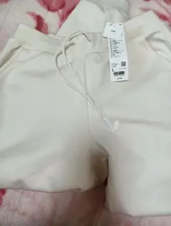 UNIQLO HEATTECH ジョガーパンツ L アイボリー