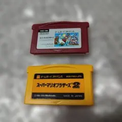 ファミコンミニ　スーパーマリオ1と2　ゲームボーイアドバンス