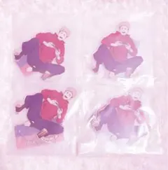 呪術廻戦 セガラッキーくじ F賞 アクリルスタンド ステッカーセット 虎杖悠仁