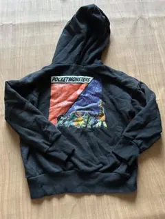 【SALE】ポケットモンスター パーカー 110黒