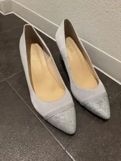 AIMER セパレートラメパンプス