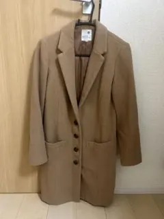earth music&ecology キャメル ロングコート Mのサムネイル