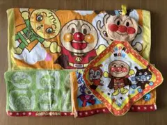 アンパンマン(バンダイ)／タオルセット ４枚