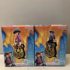 ズートピア2　モニタートップ　フィギュアニック　ジュディ　2品セット