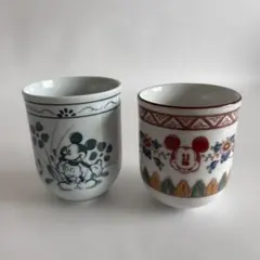 ミッキーマウス 湯呑み 2個セット