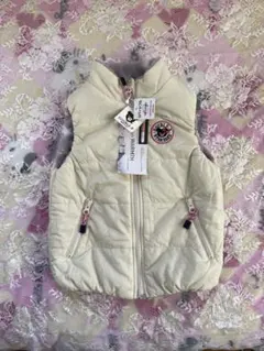 ❤️新品❤️DOUBLE.B ダブルビー　ダウンベスト 100cm アイボリー