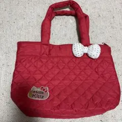ハローキティ キルティングバッグ 赤
