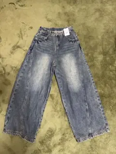 ウォッシュデニムパンツ