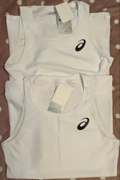 asics タンクトップ 2枚セット