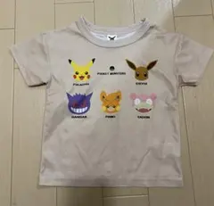ポケットモンスター Tシャツ 100cm ベージュ