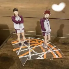 R4G アクリルスタンド　牛島若利　天童覚　ハイキュー　アクスタ　白鳥沢