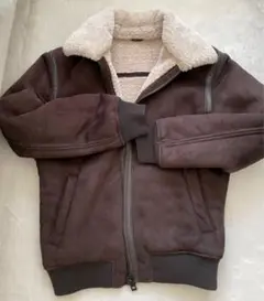 ZARA メンズ　アウター　ボアジャケット　ムートン