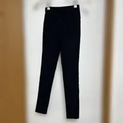 ブラック スキニーストレッチパンツ