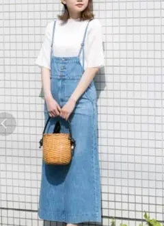 Wrangler✕URBAN RESEARCH ROSSO サロペットスカート