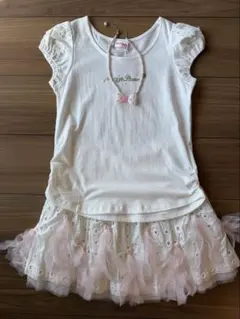 メゾピアノ140 モナリザ8歳　ネックレスセット