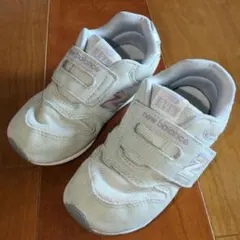 New Balance 996 グレー スニーカー　16.5cmW　虹色