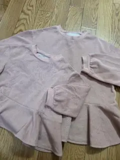 90cmと130cmアプレレクール（apres les cours)リボン 長袖