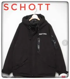 【美品】ショットSchott　ダウンジャケット　フリーサイズ