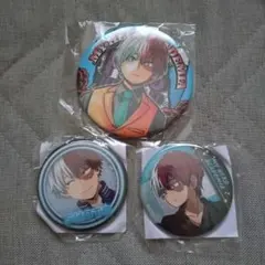 轟焦凍 缶バッジ 3個セット