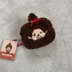 モンチッチ　モンチッチちゃん　ミニポーチ　カラビナ付き　ふわ