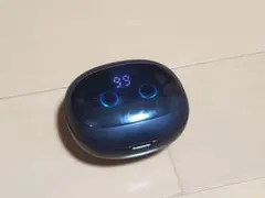 【実用品】X13 ワイヤレスイヤホン LED表示 充電ケース付 ブラック