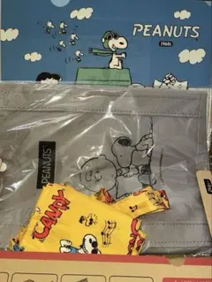 スヌーピー　エコバッグ　クリアファイル　セット