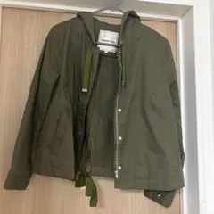 ★美品★Apuweiser-riche オリーブ フード付きジャケット サイズ1
