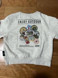 Coleman トレーナー ワッペン バースデイ