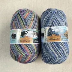 OpalソックヤーンLieblingsplatz (お気に入りの場所)2玉セット
