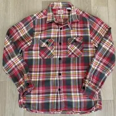 【極美品】FIVE BROTHER / ネルシャツ L アメリカ製 復刻シリーズ