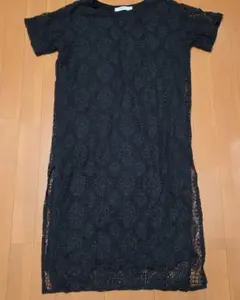 niko and... ブラック レース ワンピース M