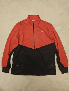 PUMA ジャージ 140 赤/黒