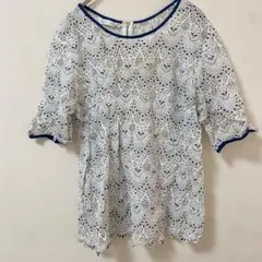 promod レース 半袖トップス レディース ブラウス半袖