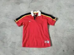 Nike 90s ポロシャツ M レッド/ブラック