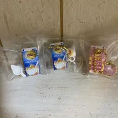 Lipton ミニチュアチャーム ミルクティー×2 ピーチティー 3点セット