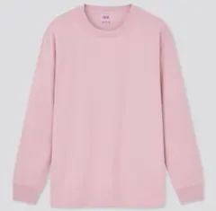 エアリズムコットンUVカットクルーネックＴ（長袖）XL