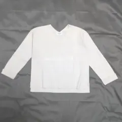 【OPAQUE.CLIP】Vネックニット 38/M 七分袖 きれいめ