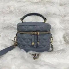 RANDA キルティングバニティミニバッグ