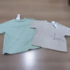 c新品タグ付き Tシャツ　トップス 130　2枚セット
