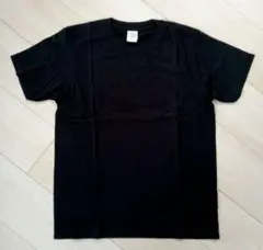 ユニセックス　半袖Tシャツ　黒　無地　ブラック　Sサイズ